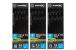 Matrix mxc-3 4 boilie pin rigs mxc-3 size 14 barbless / 0.18mm / 4" (10cm) / boilie pin - 8pcs (GRR074) - epeca