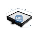 UFI Filtru, aer habitaclu UFI 53.106. 00