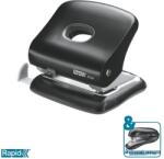 RAPID Lyukasztó, kétlyukú, 30 lap, RAPID "FC30", fekete (E23639401) - kecskemetirodaszer