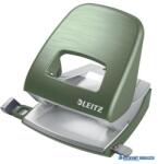 Leitz Lyukasztó, kétlyukú, 30 lap, fém, LEITZ "Nexxt Style, olajfazöld (E50060053) - kecskemetirodaszer