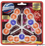 Domestos WC frissítő blokk, 3 db-os, DOMESTOS "Aroma Lux", dália és sárkánygyümölcs (64389414)