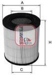 SOFIMA Filtru aer SOFIMA S 7B31 A (S 7B31 A) - automobilus