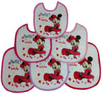  Disney Minnie baba előke 6 darab/csomag pamut előke (MIN-1220_A1_19x23)