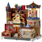 Lemax The merry music box Caddington Village