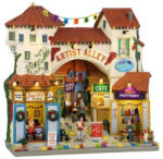 Lemax művész negyed Caddington Village 2024 - dekorfalvak