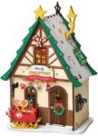 Rolife Puzzle 3D, Minicasuta Sclipitoarea Casă de Crăciun, Lemn, RoLife, 46 piese