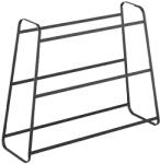 Metaltex ЕТАЖЕРКА ЗА ОБУВКИ DERBY-3 LAVA 57x18x45см ЧЕРЕН МАТ (36.55.53)