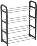  ЕТАЖЕРКА ЗА ОБУВКИ 4 НИВА HOME PRACTIC 40x18.5x58.5см (34522)