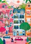 Pieces & Peace - Puzzle Puterea florilor pe stradă - 1 500 piese Puzzle