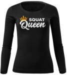 MOTIVATED - Hosszú ujjú edző póló női SQUAT QUEEN 418 (S) - MOTIVATED