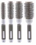 Pauco Set Kit 4 Perii pentru Par Nanoceramice Rotunde