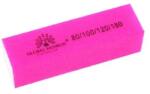Pauco Buffer Unghii Cu 4 Fete, Global Fashion, Granulatie 80/100/120/180, Culoare Roz