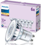 Philips Set de 6 becuri LED Classic 35W GU10 WW 36D ND 6CT/4 EC cu LED-uri