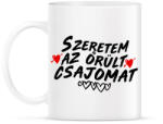 printfashion Szeretem az örült csajomat - Bögre - Fehér (2160472)