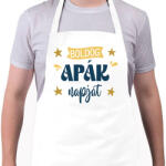 printfashion Boldog apák napját - Kötény - Fehér (7128434)