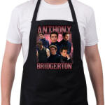 printfashion Bridgerton Anthony - Kötény - Fekete (16530277)