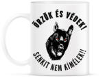 printfashion ŐRZÖK ÉS VÉDEK - Bögre - Fehér (1463176)