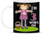 printfashion 3 years old" for girl - Bögre - Fekete (13455486)