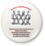 printfashion Aradi Vértanúk Minta I. - Kitűző, hűtőmágnes - Fehér (3076564)