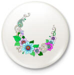 printfashion Indiai nyakék, színes - Kitűző, hűtőmágnes - Fehér (6576346)