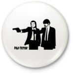 printfashion Ponyveregény - Kitűző, hűtőmágnes - Fehér (3077415)