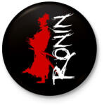 printfashion Ronin - Kitűző, hűtőmágnes - Fekete (8517110)