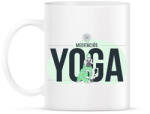 printfashion Meditációs jóga - Bögre - Fehér (6347844)