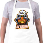printfashion Spooky - Kötény - Fehér (4907927)