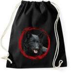 printfashion mudi kutyus - férfi - Sportzsák, Tornazsák - Fekete (15311376)