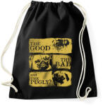 printfashion A Jó, a Rossz és a Mopsz - Sportzsák, Tornazsák - Fekete (11558803)