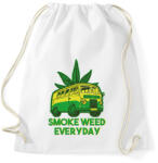printfashion smoke weed everyday - Sportzsák, Tornazsák - Fehér (11067618)