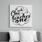 printfashion Each one. . - Vászonkép - Fehér (6630188)