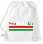 printfashion SzoBosslai - Sportzsák, Tornazsák - Fehér (16183412)
