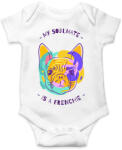 printfashion Francia Bulldog - Baba Body - Fehér (9471061)