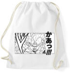 printfashion Son Goku - Sportzsák, Tornazsák - Fehér (4966447)