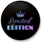 printfashion LIMITED EDITION - Kitűző, hűtőmágnes - Fekete (3844554)