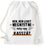 printfashion Még egy kassza - Sportzsák, Tornazsák - Fehér (8806623)