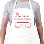 printfashion szülinap november virágos - Kötény - Fehér (16839417)