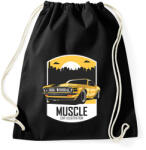 printfashion Muscle car - Sportzsák, Tornazsák - Fekete (15574238)
