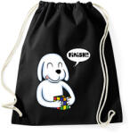 printfashion Rubik Dog - Sportzsák, Tornazsák - Fekete (15639546)