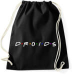 printfashion Droids - Sportzsák, Tornazsák - Fekete (1086284)