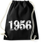 printfashion 1956 - Sportzsák, Tornazsák - Fekete (6189354)