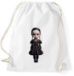 printfashion Wednesday - Gót stílusú illusztráció - Sportzsák, Tornazsák - Fehér (11897230)