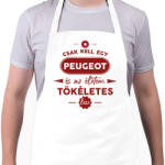 printfashion Csak kell egy Peugeot - Kötény - Fehér (7199929)