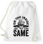 printfashion We are all the same - Sportzsák, Tornazsák - Fehér (382587)