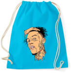 printfashion Lil Skies - Sportzsák, Tornazsák - Surf blue (2357884)