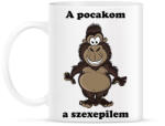 printfashion A pocakom a szexepilem - Bögre - Fehér (13953482)