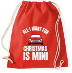 printfashion CHRISTMAS MINI - Sportzsák, Tornazsák - Piros (10136148)