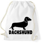 printfashion Dachshund - Sportzsák, Tornazsák - Fehér (13536408)