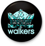 printfashion Mások - Walkers - Kitűző, hűtőmágnes - Fekete (3097352)